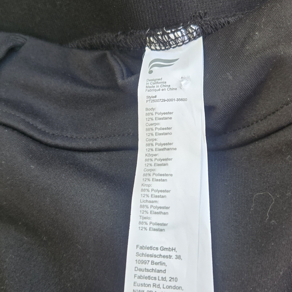 Fabletics Black Boot Cut Pull On Pants - image 7